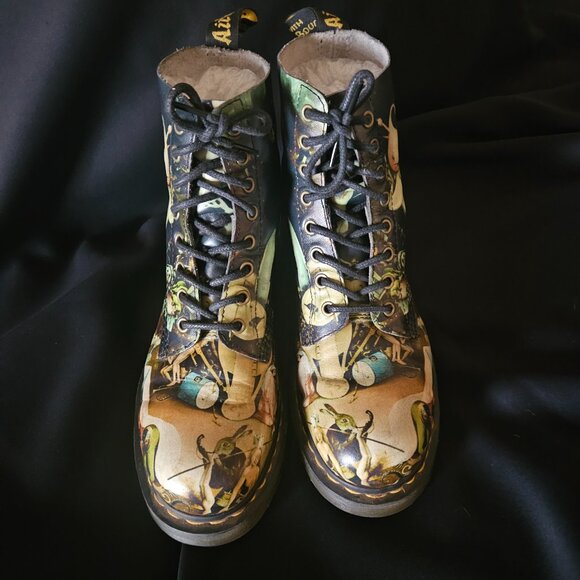Dr. Martens Pascal “Hell” Boots – Women’s 10 / Men’s 9 – Limited Edition - Picture 3 of 14